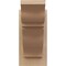 Ekena Millwork 6-in W x 12-in D x 12-in H Funston Trad Rough Cedar Woodgrain TimberThane Outlooker, Primed Tan OUTUR060X12X12FST04RCPR - alternate 6